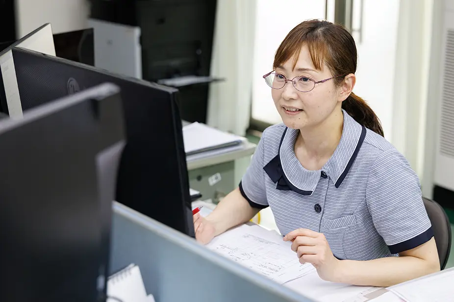 事務職の写真